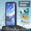 Samsung Galaxy A36 / A37 5G vandeniui atsparus dėklas – ShellBox IP68 – juoda