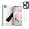 Tech-Protect Supreme készlet, 2 edzett üveg + lencse üveg, Xiaomi Redmi Note 12 4G / LTE