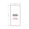 Swissten Full Glue, Color frame, Case friendly, Zaščitno kaljeno steklo, Apple iPhone 12 / 12 Pro, črno