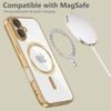 Techsuit Luxury Crystal MagSafe, iPhone 16e, μαύρο