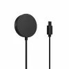 FIXED USB-C töltőkábel Samsung Galaxy Watch 3/4/5/6/7/Active/Ultra okosórákhoz, fekete