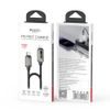 Yesido USB-C – Lightning laidas, 27 W, 3 A, 1,2 m – juoda