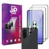 JP 5D Combo pack, Sada 2 5D tvrzených skel a 2 sklíček na fotoaparát, Samsung Galaxy A37