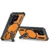 Tech-Protect MagBlast MagSafe + 2 бр. стъкла, Samsung Galaxy S26 Ultra, черно/оранжево
