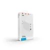FIXED GaN hálózati töltő, 3x USB-C + USB, PD 3.0, 120W, fehér