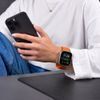 Tech-Protect Silicone Line rem til Apple Watch 8 / 9 / 10 / 11 / 12 / SE / Ultra (44 / 45 / 46 / 49 mm) - Orange