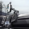 Joyroom držák telefonu do auta s teleskopickým výsuvným ramenem na palubní desku a čelní sklo, černý (JR-OK3)