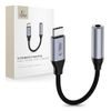 Tech-Protect UltraBoost αντάπτορας USB-C - Mini Jack 3,5 mm, γκρι
