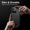 Carbon obal, Xiaomi Redmi Note 17 Pro 5G, černý