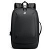 JP Rucksack B22 - Multifunktionaler Tagesrucksack 44x30x14 cm - Schwarz