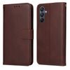 Samsung Galaxy A18 ümbris – Magnet Case nahkümbris – pruun