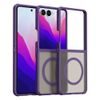 Techsuit HaloFrost II MagSafe Schutzhülle für Samsung Galaxy Z Flip8 - Magnetische Handyhülle - Violett