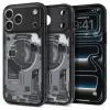 Spigen Ultra Hybrid Mag s MagSafe, iPhone 17 Pro / 18 Pro, zero one, čierny