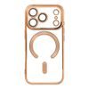iPhone 17 Pro / 18 Pro dėklas – Electro Mag Cover MagSafe – auksinė