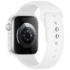 Tech-Protect silikoonrihm Apple Watch 8 / 9 / 10 / 11 / 12 / SE / Ultra (40 / 41 / 42 mm) – valge