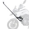 LanParte PMH-C3 supporto telescopico per fotocamere 360° e action cam per moto, 1,5 m, fissaggio a 3 punti, sistema a sgancio rapido
