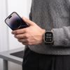 Tech-Protect Silicone Line narukvica, Apple Watch 8 / 9 / 10 / 11 / 12 / SE / Ultra (44 / 45 / 46 / 49 mm), crna