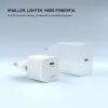 FIXED Mini hálózati töltő, USB-C, PD 20W USB-C - USB-C kábellel, 1,2 m, fehér