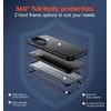 Θήκη Suritch MagSafe 360 Kickstand για Samsung Galaxy S23 FE, μαύρη