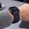 Tech-Protect Nylon Elite Apple Watch 8 / 9 / 10 / 11 / 12 / SE / Ultra (44 / 45 / 46 / 49) mm, modro-oranžový
