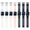 Strap Triple řemínek pro hodinky Apple Watch SE 1 / 2 / 3 / 8 / 7 / 6 / 5 / 4 / 3 / 2 / 1 (41/40/38mm), béžový