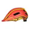 Casco da ciclismo per bambini Wozinsky con luce posteriore USB S, rosso