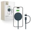 Tech-Protect QI15W-A44 Magnetische MagSafe Wireless Ladegerät, Dunkelblau