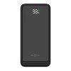 FIXED Zen2 20 powerbank LCD kijelzővel, 20 000 mAh, PD 20W, fekete