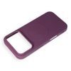 iPhone 17 Pro / 18 Pro silikona vāciņš – Silicone Mag Cover MagSafe – ķiršsarkans