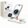 Tech-Protect A51 ArcticBoost 3in1 Kabelloses MagSafe Ladegerät - 25 W - Qi 2.2 - Weiß
