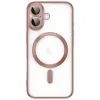 Tech-Protect MagFlex MagSafe Case für iPhone 17 - Magnetische Schutzhülle mit Kameraschutze - Roségold
