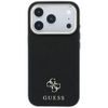iPhone 17 Pro / 18 Pro ümbris – Guess Saffiano Small 4G Classic MagSafe'iga – must