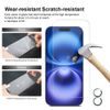 JP Mega Pack Szkło hartowane, 3 szkła na telefon z aplikatorem + 2 szkła na obiektyw, iPhone 16 Plus