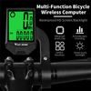 West Biking Fahrradcomputer Kabellos mit großem Display und Beleuchtung (IPX6) - Weiß