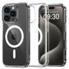 Tech-Protect Flexair Hybrid z MagSafe, iPhone 16 Pro, prozoren