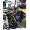 LanParte PMH-C3 supporto telescopico per fotocamere 360° e action cam per moto, 1,5 m, fissaggio a 3 punti, sistema a sgancio rapido