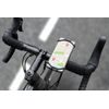Silikónový držiak mobilného telefónu na bicykel FIXED Bikee, čierny