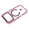 iPhone 17 Pro Max / 18 Pro Max ümbris – Frame Clear Hybrid MagSafe – punane