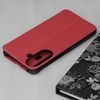 Eco Leather View Case für Samsung Galaxy A27 5G - Schutzhülle mit Standfunktion - Rot