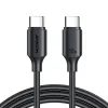Joyroom A9 kabel USB-C - USB-C, PD, QC, 60W, 3A, 1m, černý