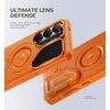Dexnor MagSafe 360 Kickstand Hoesje - Samsung Galaxy S26 Ultra - met Camera Cover & Standaard - Schokbestendig - Oranje