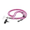 ERPOWER Snake Lanyard Datablocker kabel USB-C - USB-C, 240W 1,5m, růžový