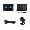5" Motorfiets Display met Draadloze Apple CarPlay, Android Auto + DVR Camera's