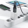 Acefast punjač 2x USB 18W QC 3.0, AFC, FCP, crna (A33 crna)