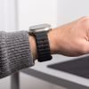Tech-Protect Silicone Line narukvica, Apple Watch 8 / 9 / 10 / 11 / 12 / SE / Ultra (44 / 45 / 46 / 49 mm), crna