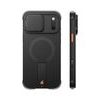 Husă Suritch AirBounce Bumper MagSafe Kickstand CamProtector, iPhone 17 Pro Max / 18 Pro Max, negru