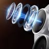 iPhone 18 Pro Max kameros apsauginis stiklas – ESR Armorite Pro grūdintas stiklas – sidabrinė