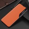 Eco Leather View Case, Samsung Galaxy A22 4G, oranžové