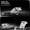 Camslide Stand etui, iPhone Duo, srebrn