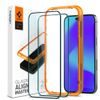 Spigen ALM Glass FC Zaščitno kaljeno steklo 2 kosa, iPhone 14 Pro, črn